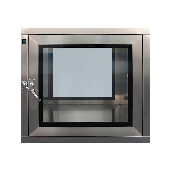 SUS 80*80 Electronic Interlock Pharmaceutical Pass Box for Nuclear Pb-Pei80